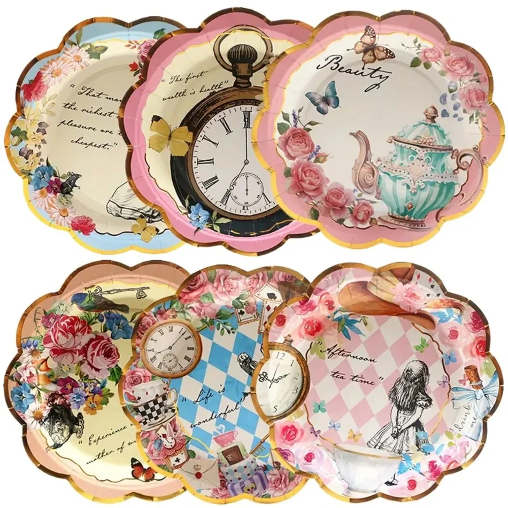 Vintage Victorian Inspired Afternoon Tea Party Set, 33 ct